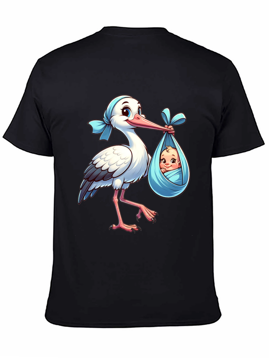 Stork Baby Delivery Graphic Tee