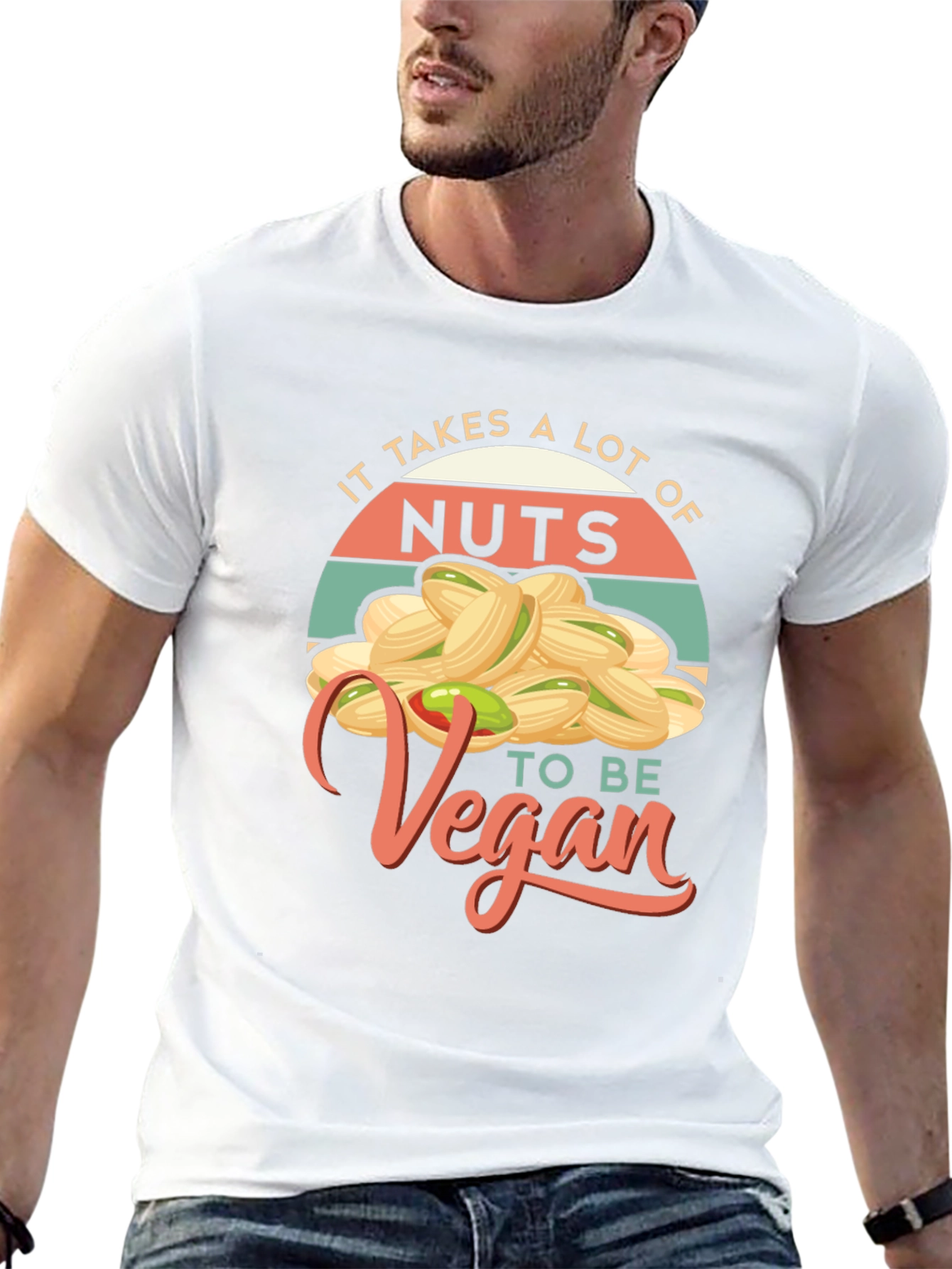 It Takes A Lot of Nuts to Be Vegan T-Shirt