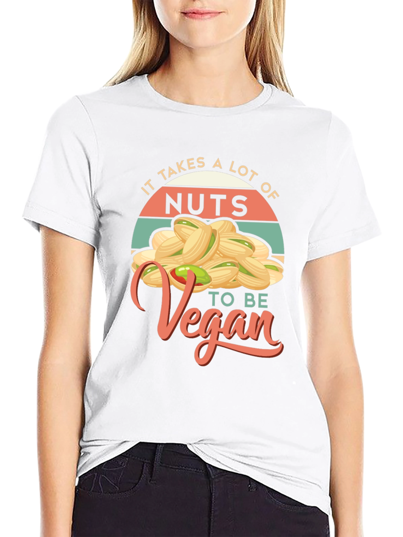 It Takes A Lot of Nuts to Be Vegan T-Shirt