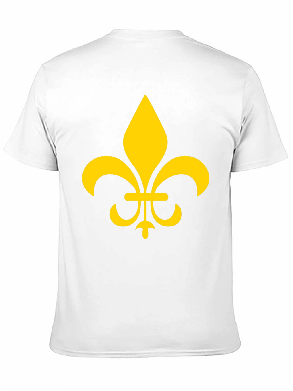 Fleur-de-Lis Graphic Tee - Stylish Black T-Shirt