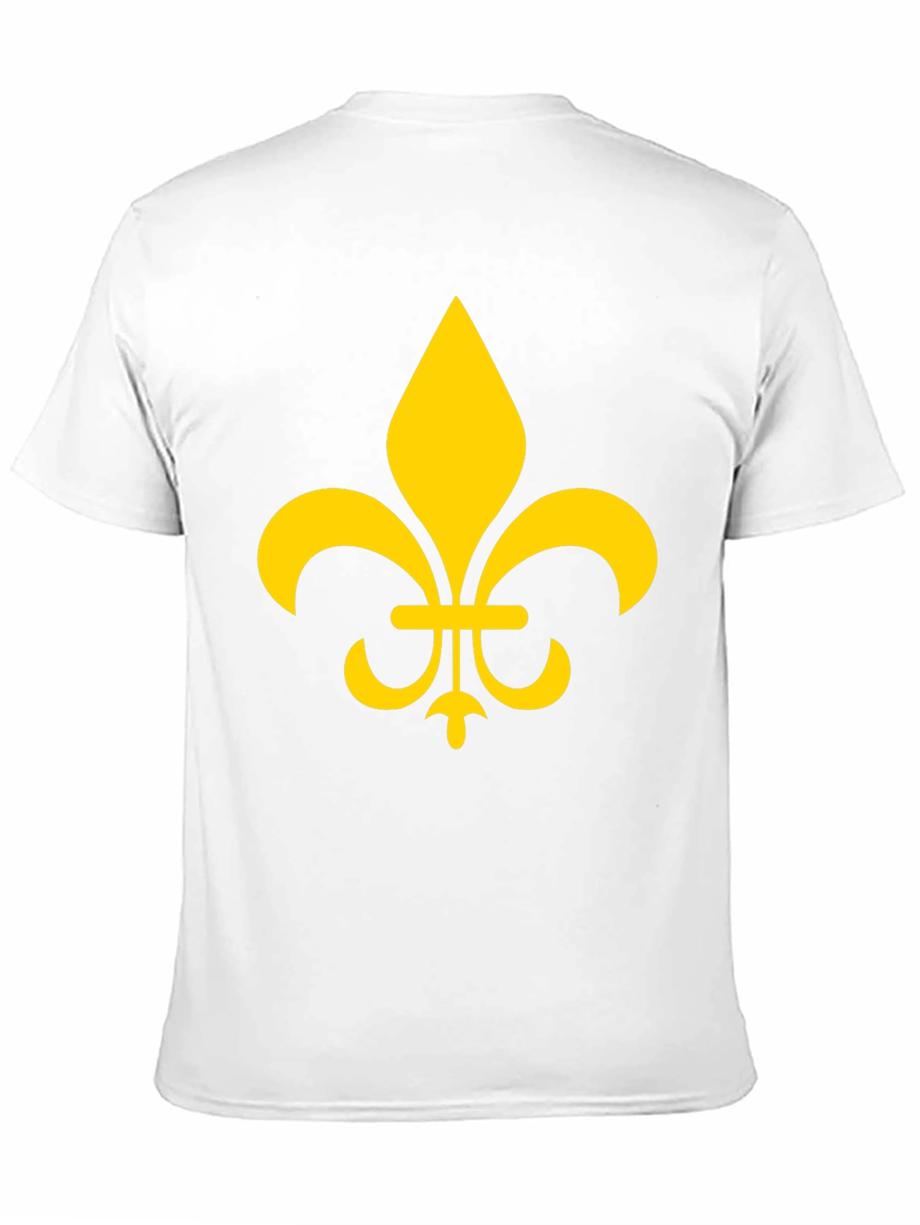 Fleur-de-Lis Graphic Tee - Stylish Black T-Shirt