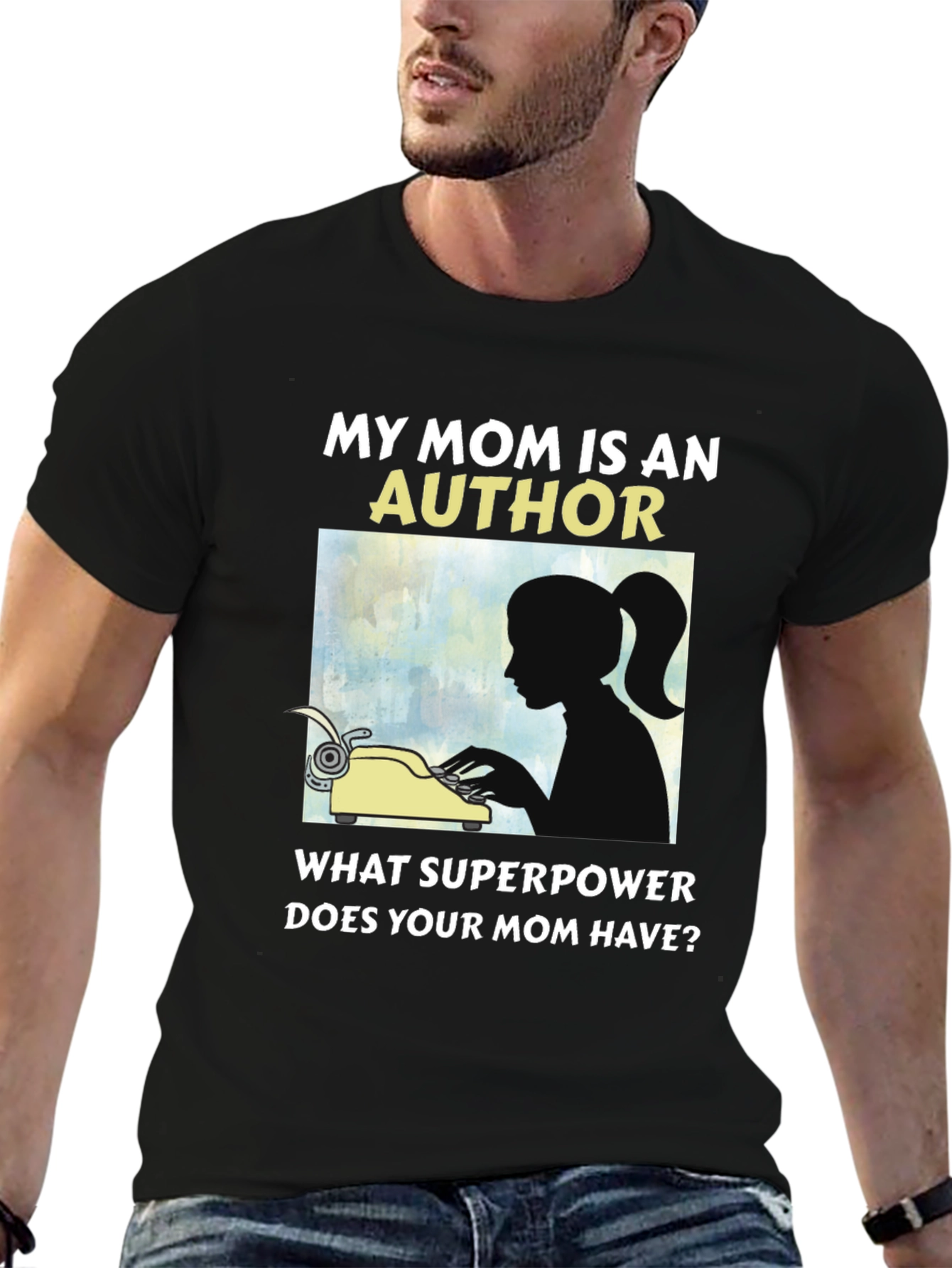 My Mom is An Author T-Shirt Novelty Tee