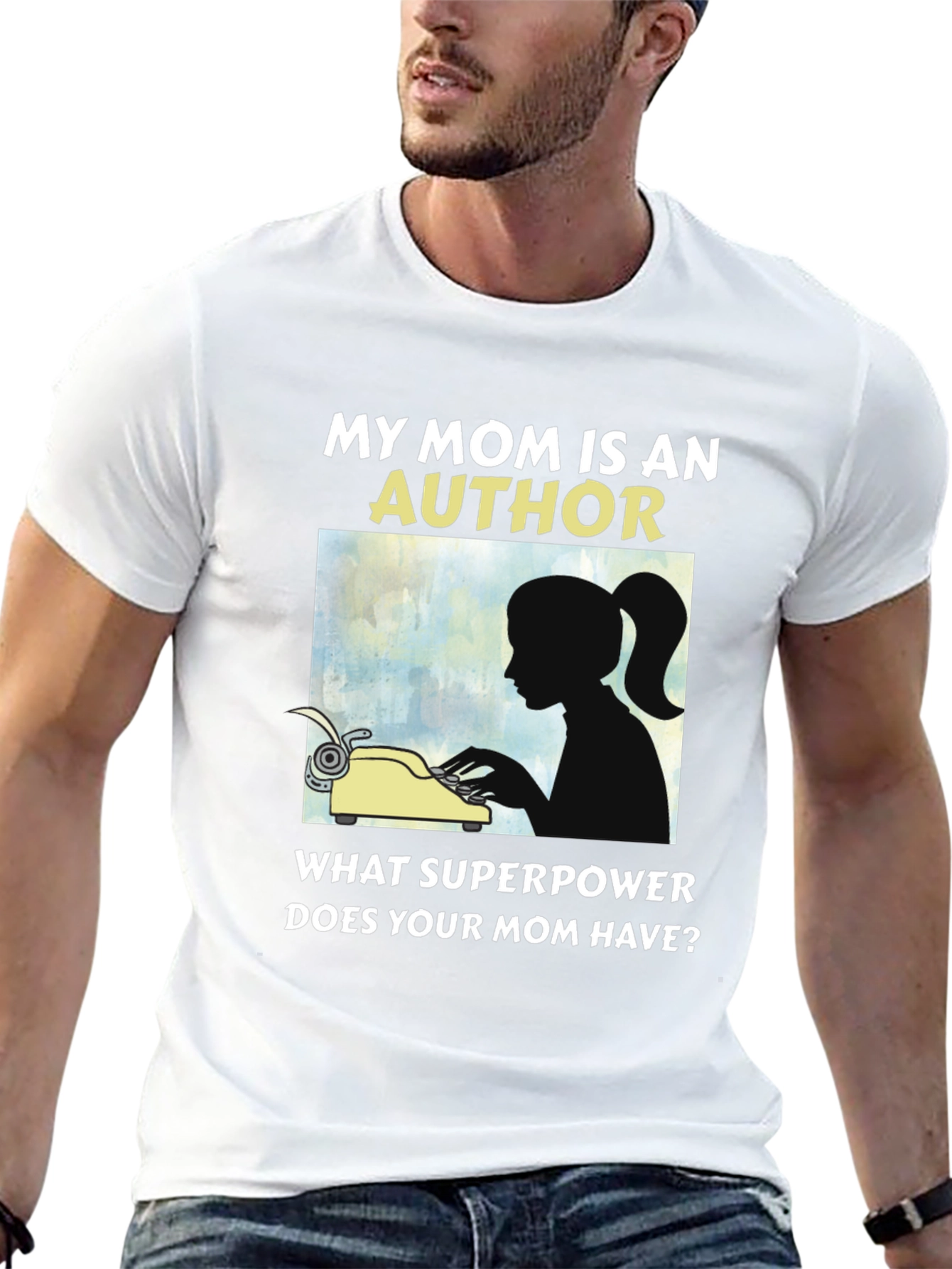 My Mom is An Author T-Shirt Novelty Tee