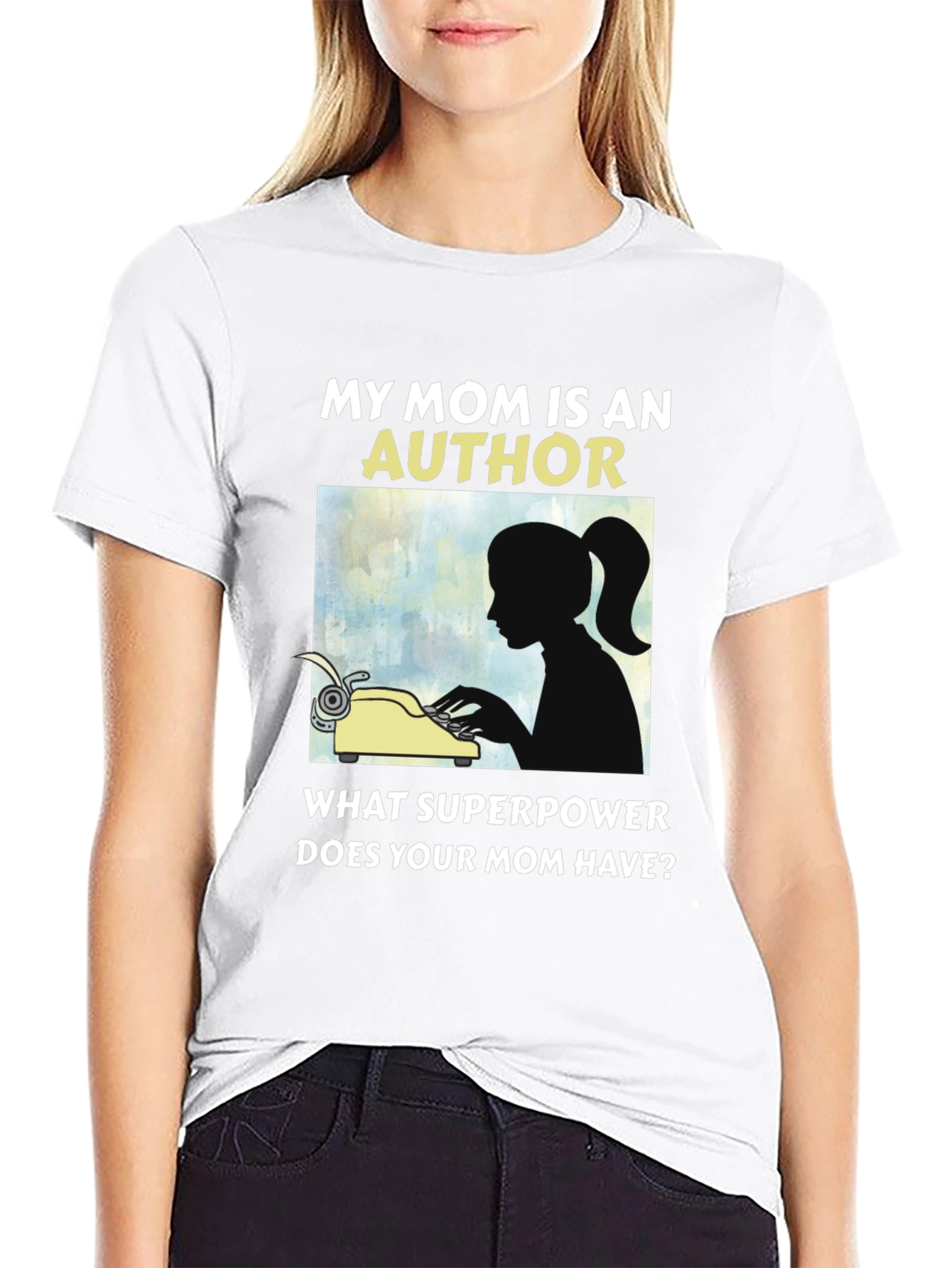 My Mom is An Author T-Shirt Novelty Tee