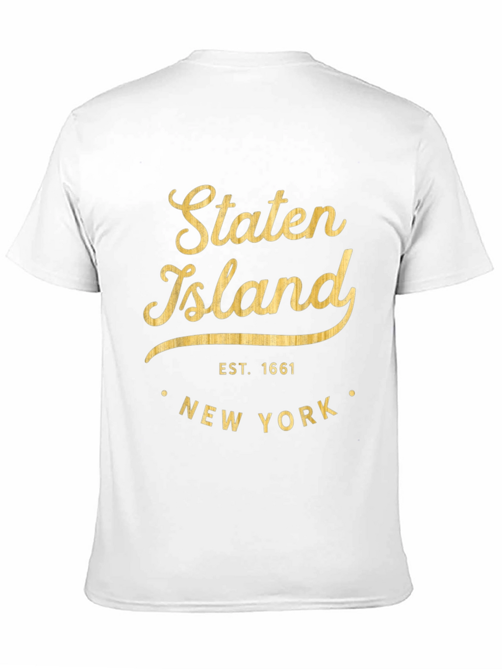 Staten Island New York Est. 1661 Black Tee