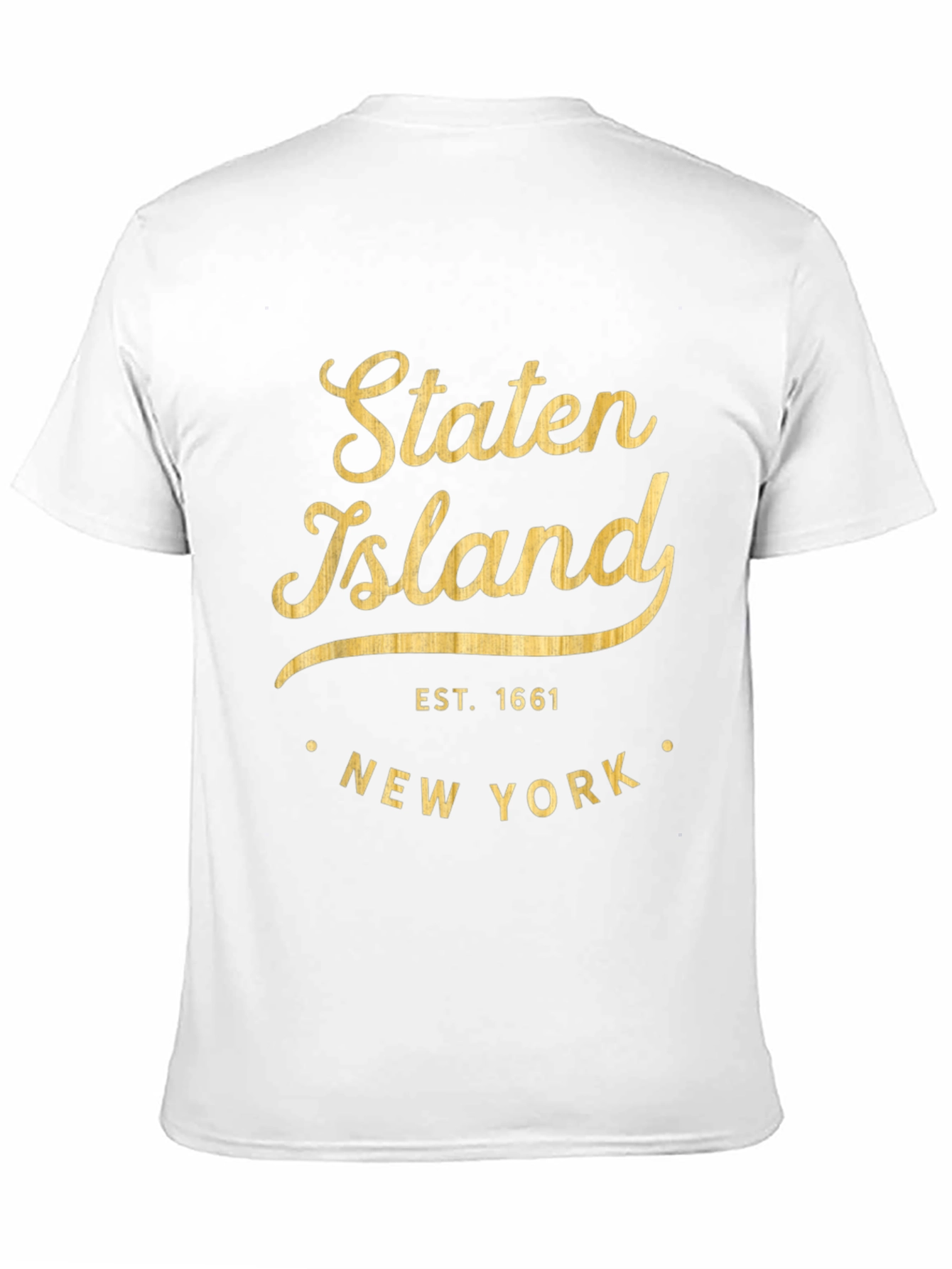 Staten Island New York Est. 1661 Black Tee