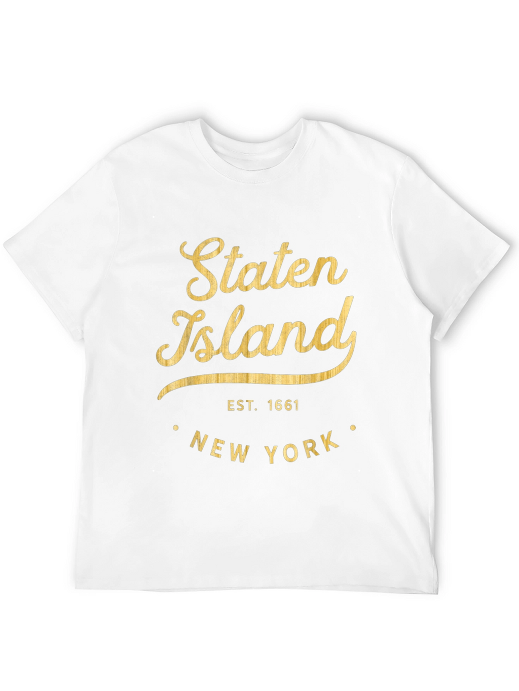 Staten Island New York Est. 1661 Black Tee