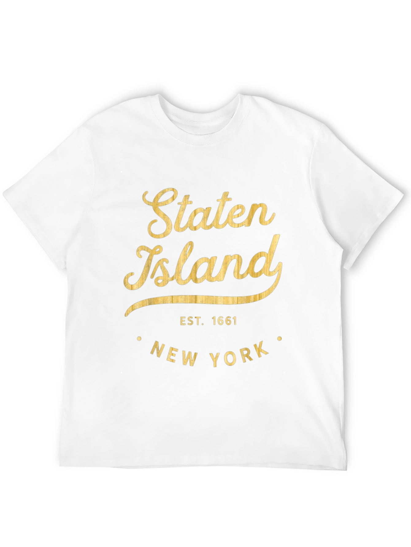 Staten Island New York Est. 1661 Black Tee