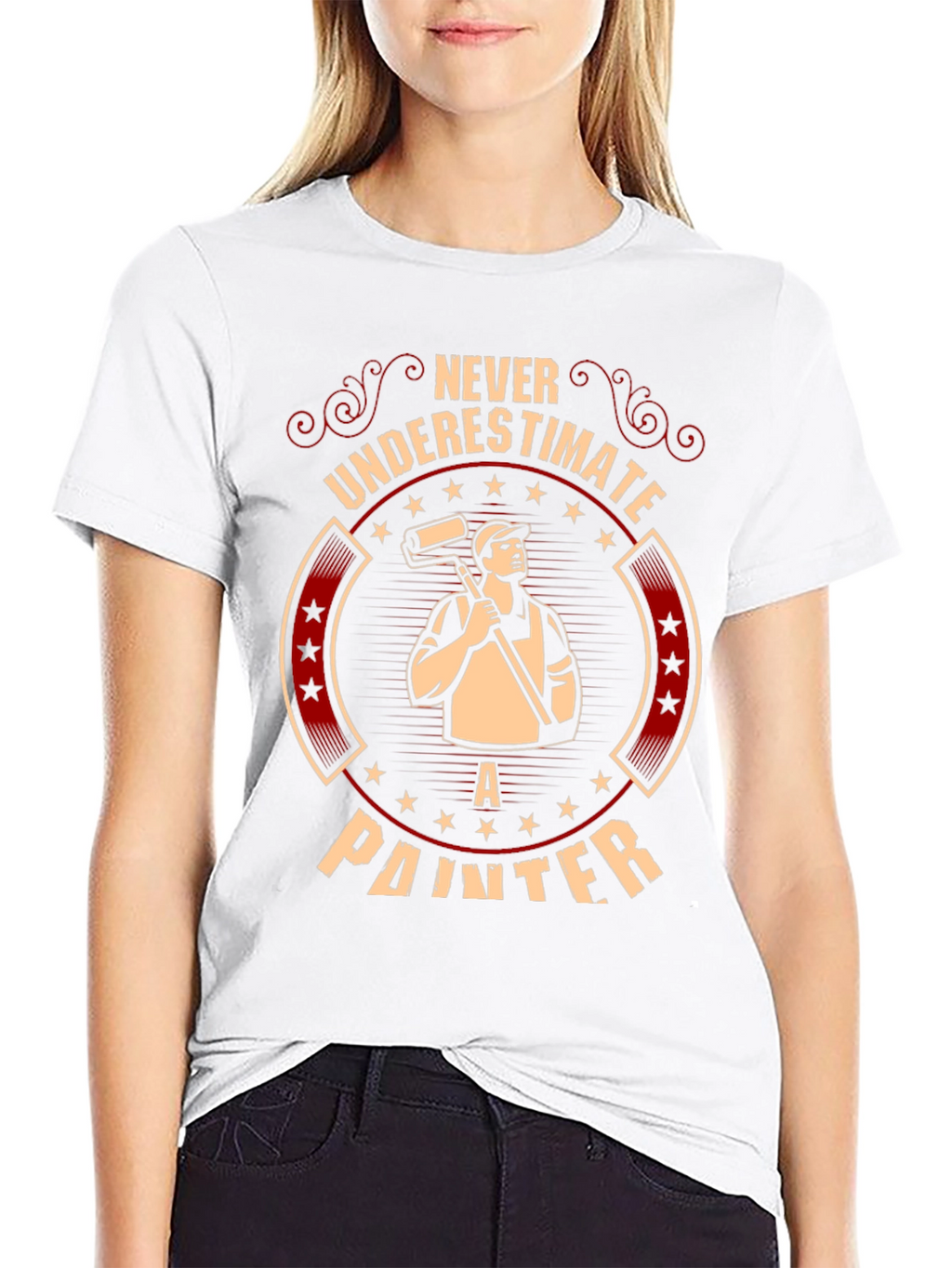 Never Underestimate a Painter Graphic Tee