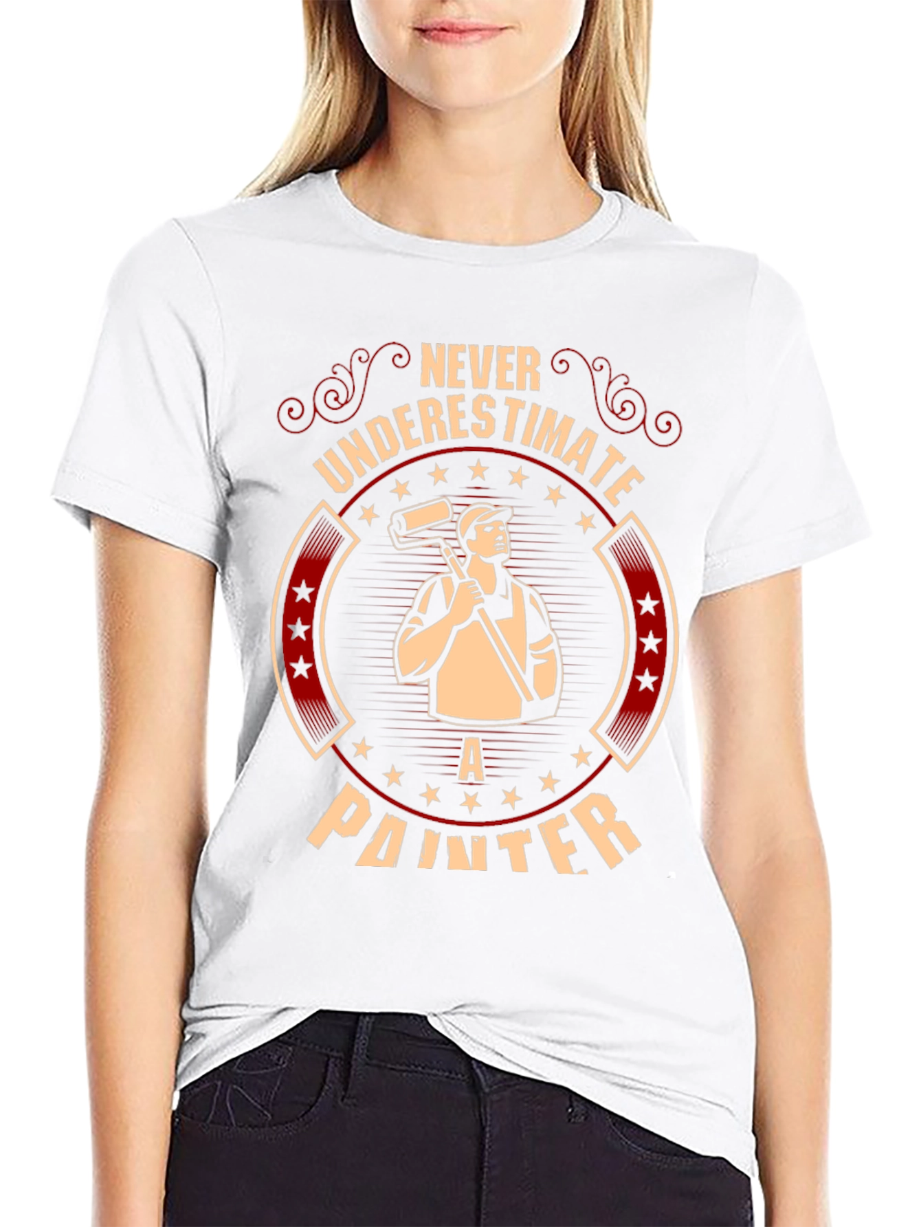 Never Underestimate a Painter Graphic Tee