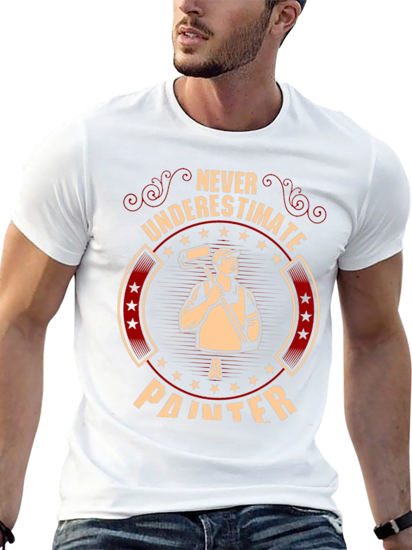 Never Underestimate a Painter Graphic Tee