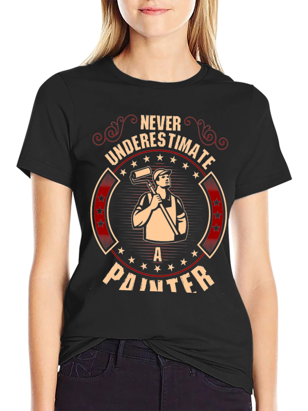 Never Underestimate a Painter Graphic Tee