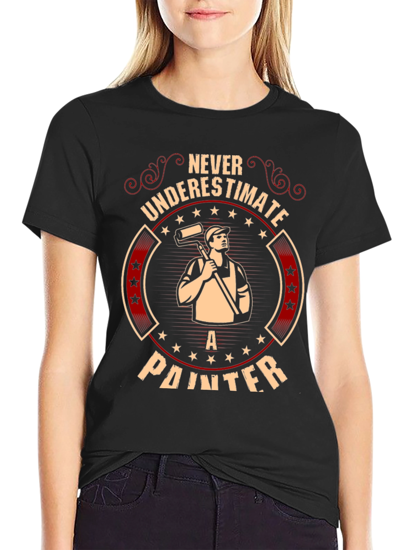 Never Underestimate a Painter Graphic Tee
