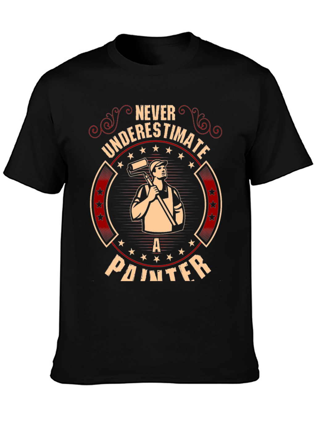 Never Underestimate a Painter Graphic Tee