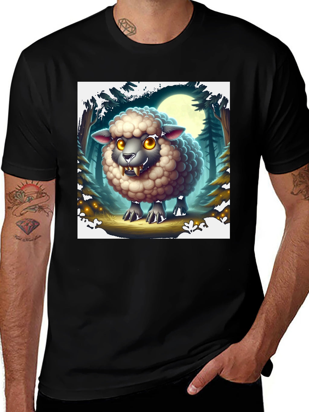 Wolf in Sheeps Clothing Graphic Tee