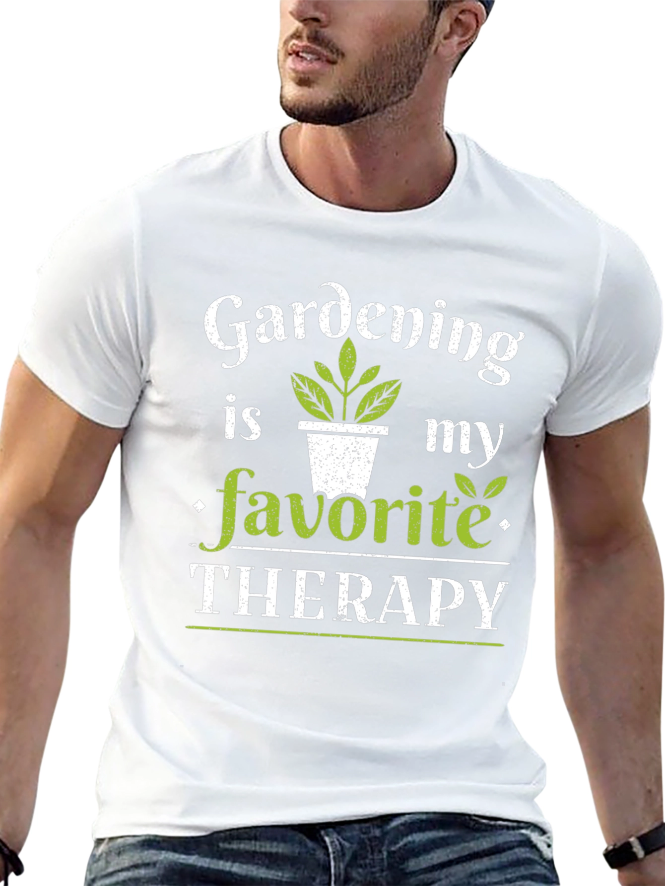 Gardening Is My Favorite Therapy T-Shirt