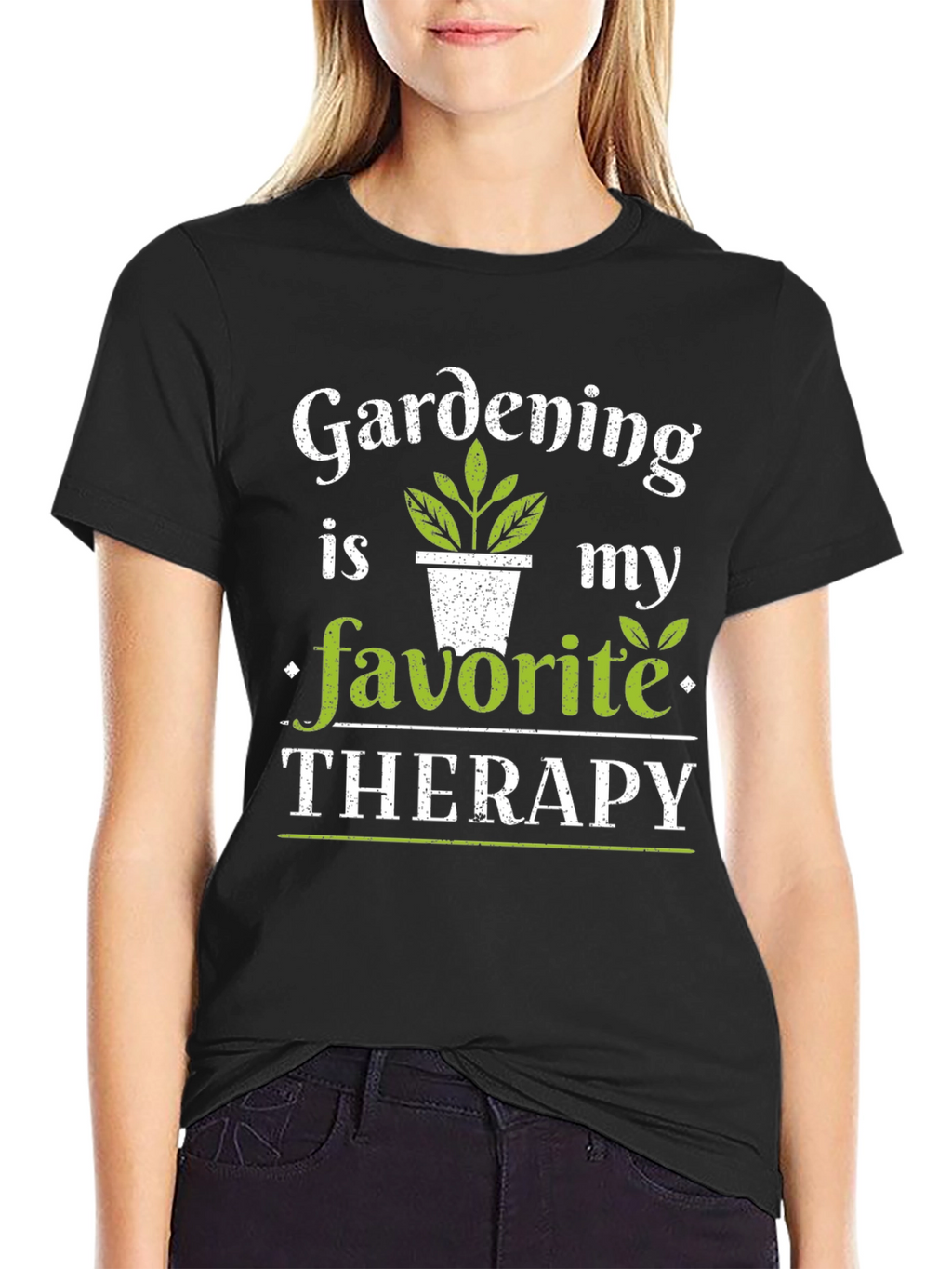 Gardening Is My Favorite Therapy T-Shirt