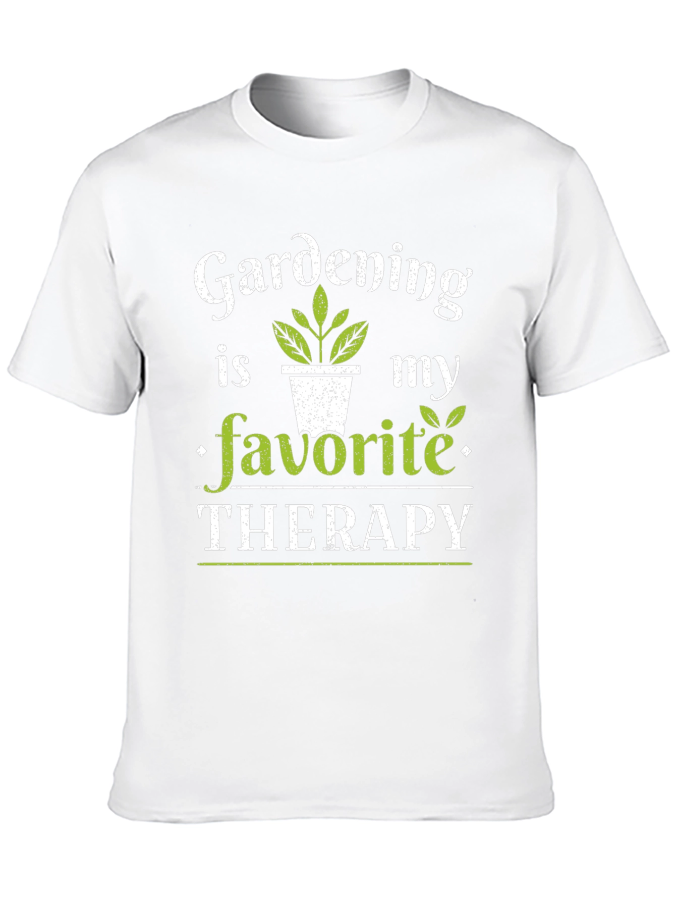 Gardening Is My Favorite Therapy T-Shirt