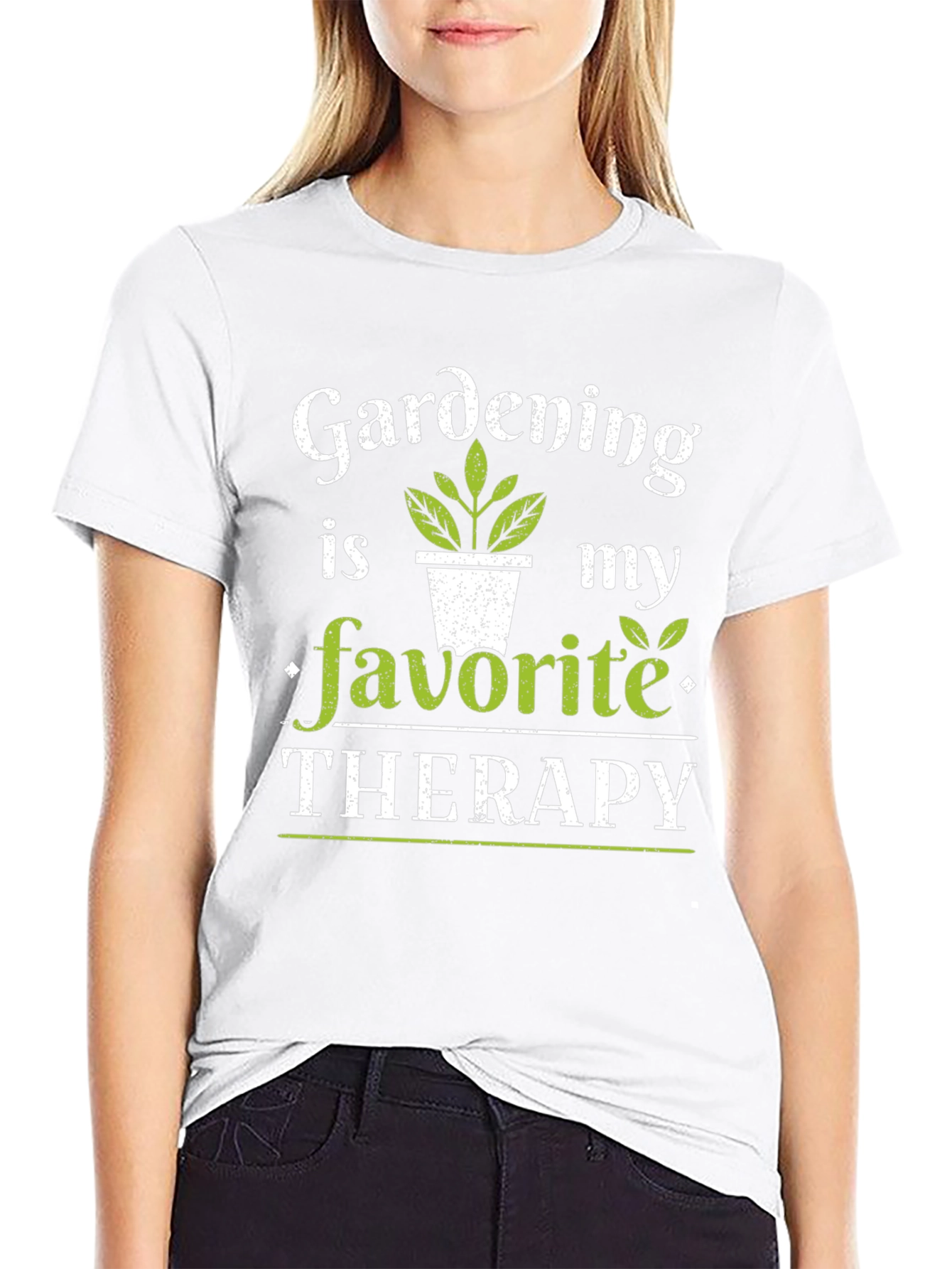 Gardening Is My Favorite Therapy T-Shirt