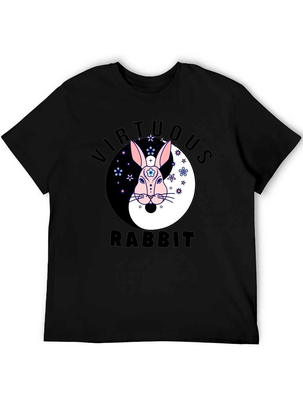 Virtuous Rabbit Yin Yang T-Shirt
