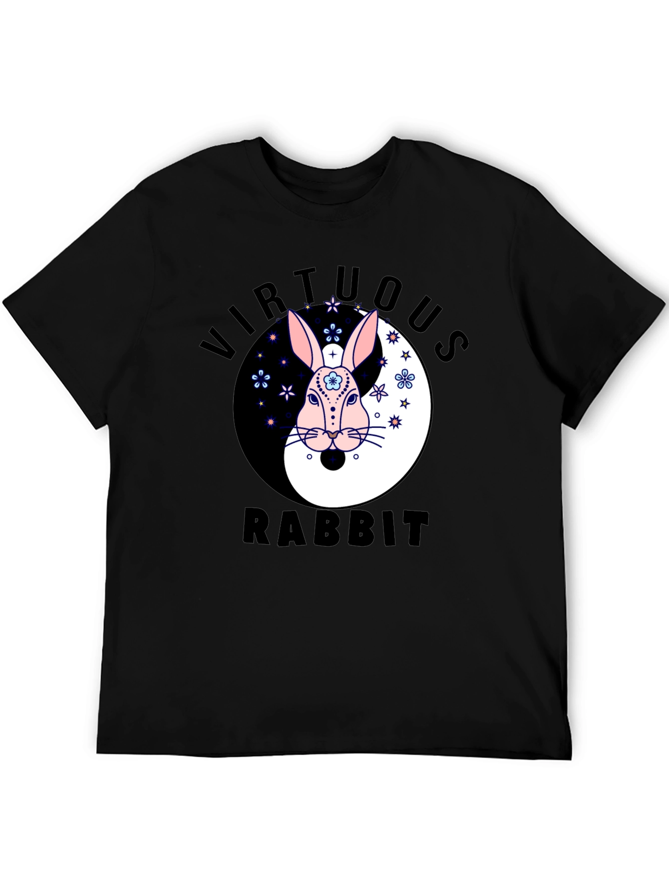 Virtuous Rabbit Yin Yang T-Shirt