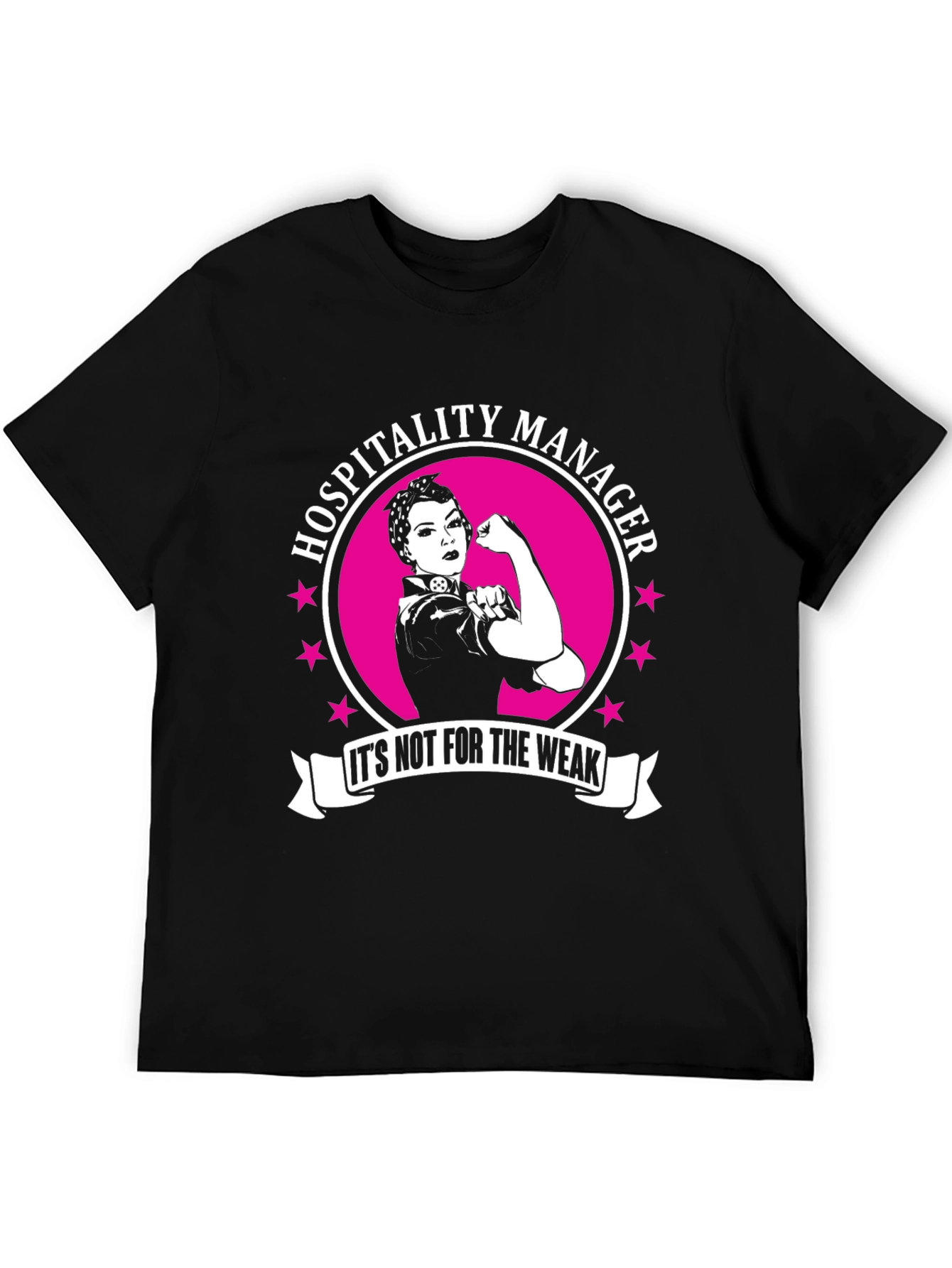 Hospitality Manager Rosie the Riveter T-Shirt