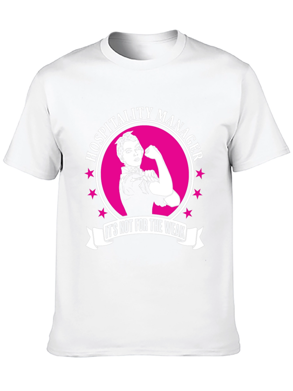Hospitality Manager Rosie the Riveter T-Shirt