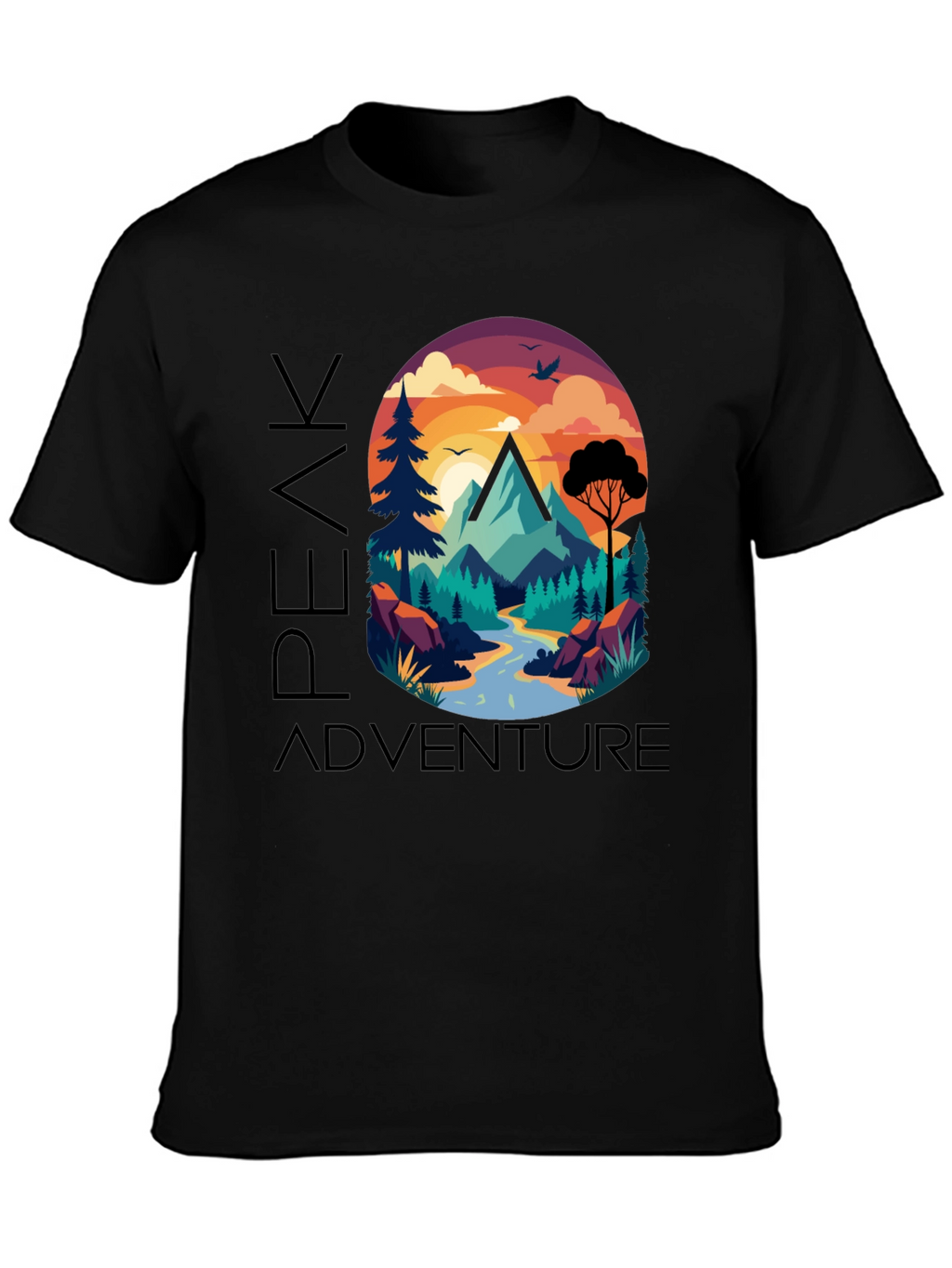 Peak Adventure Graphic T-Shirt
