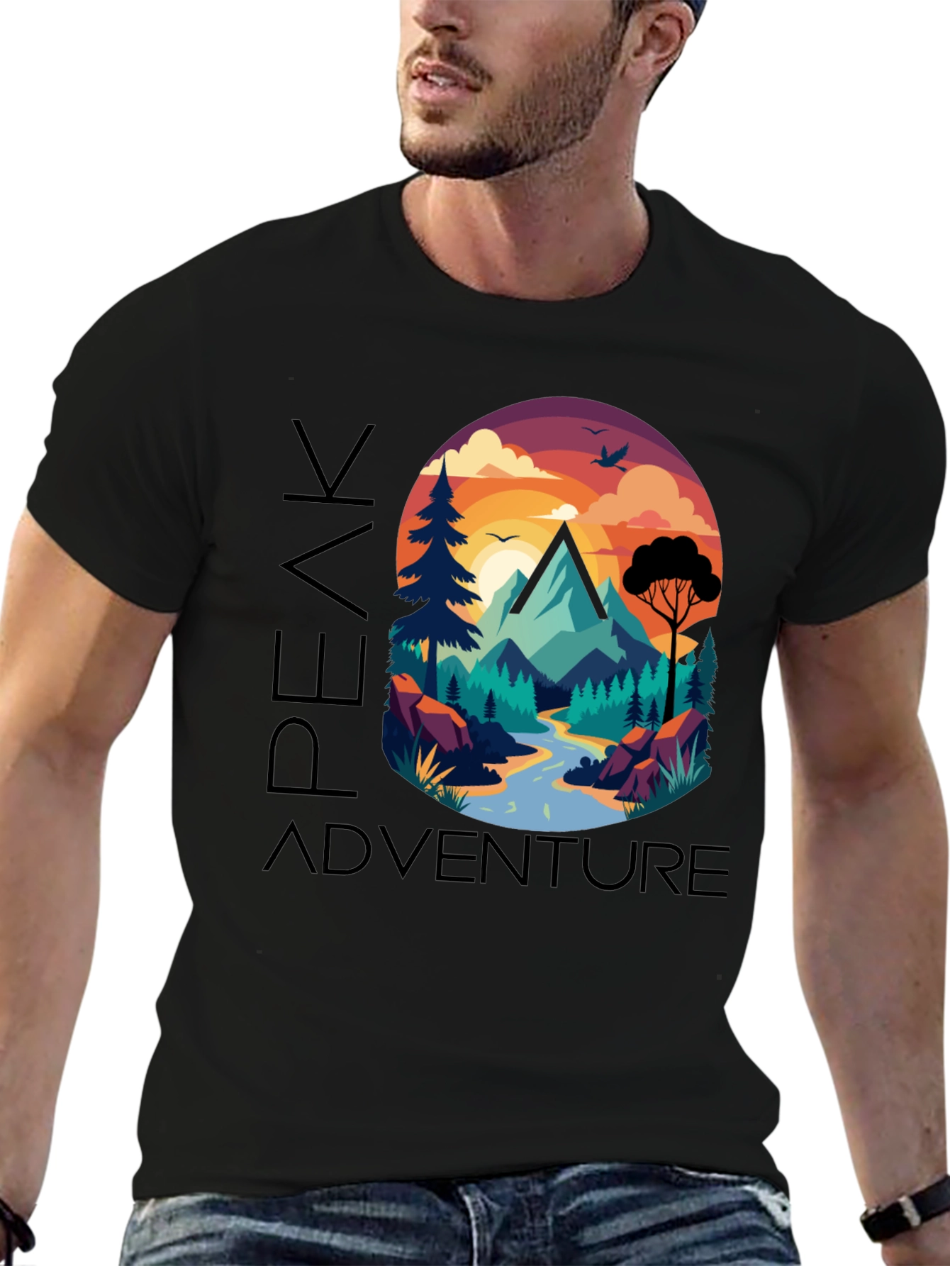 Peak Adventure Graphic T-Shirt