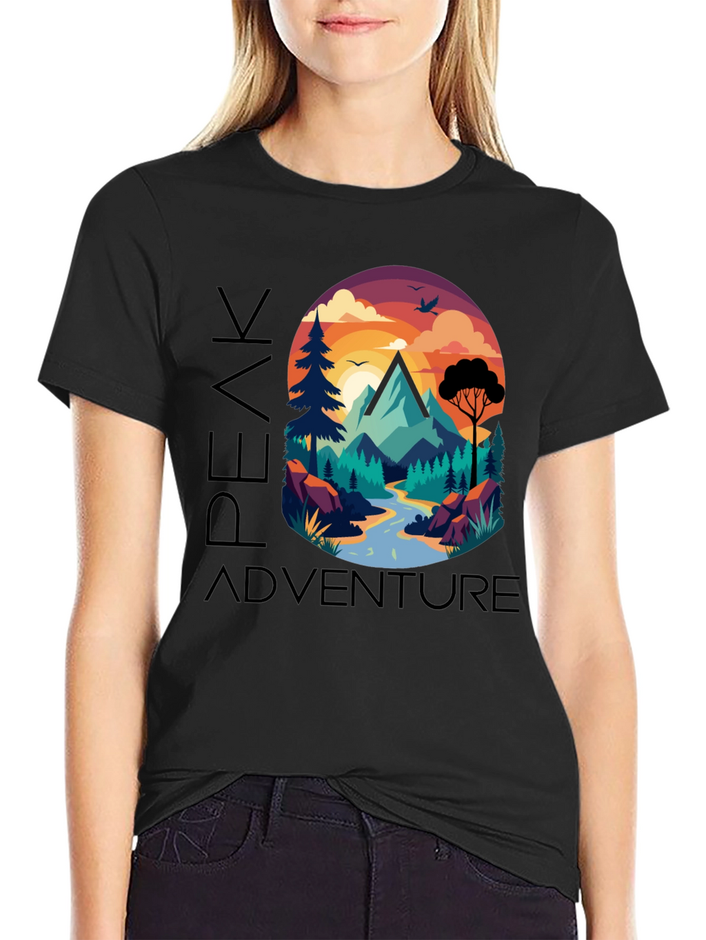 Peak Adventure Graphic T-Shirt
