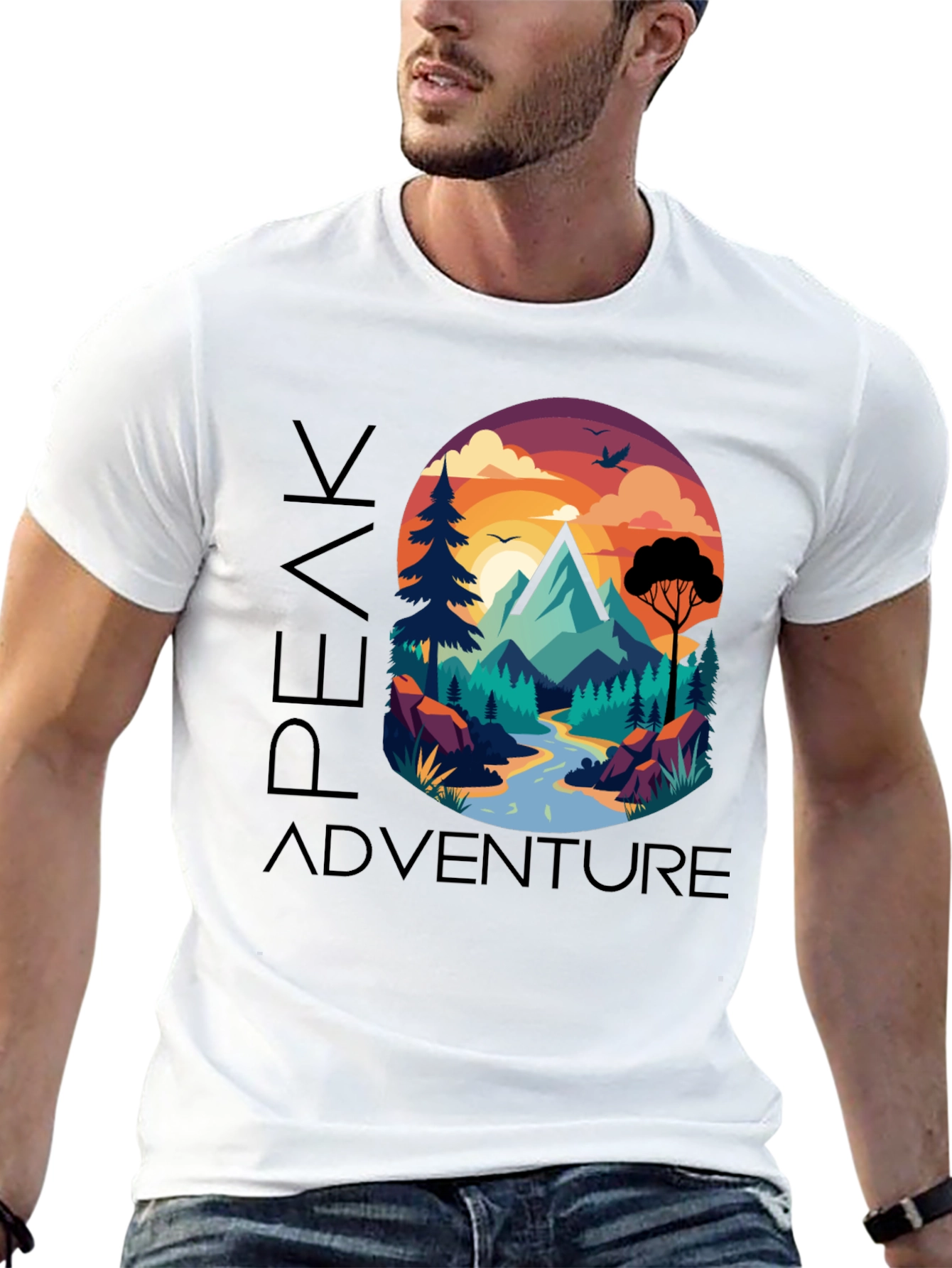 Peak Adventure Graphic T-Shirt
