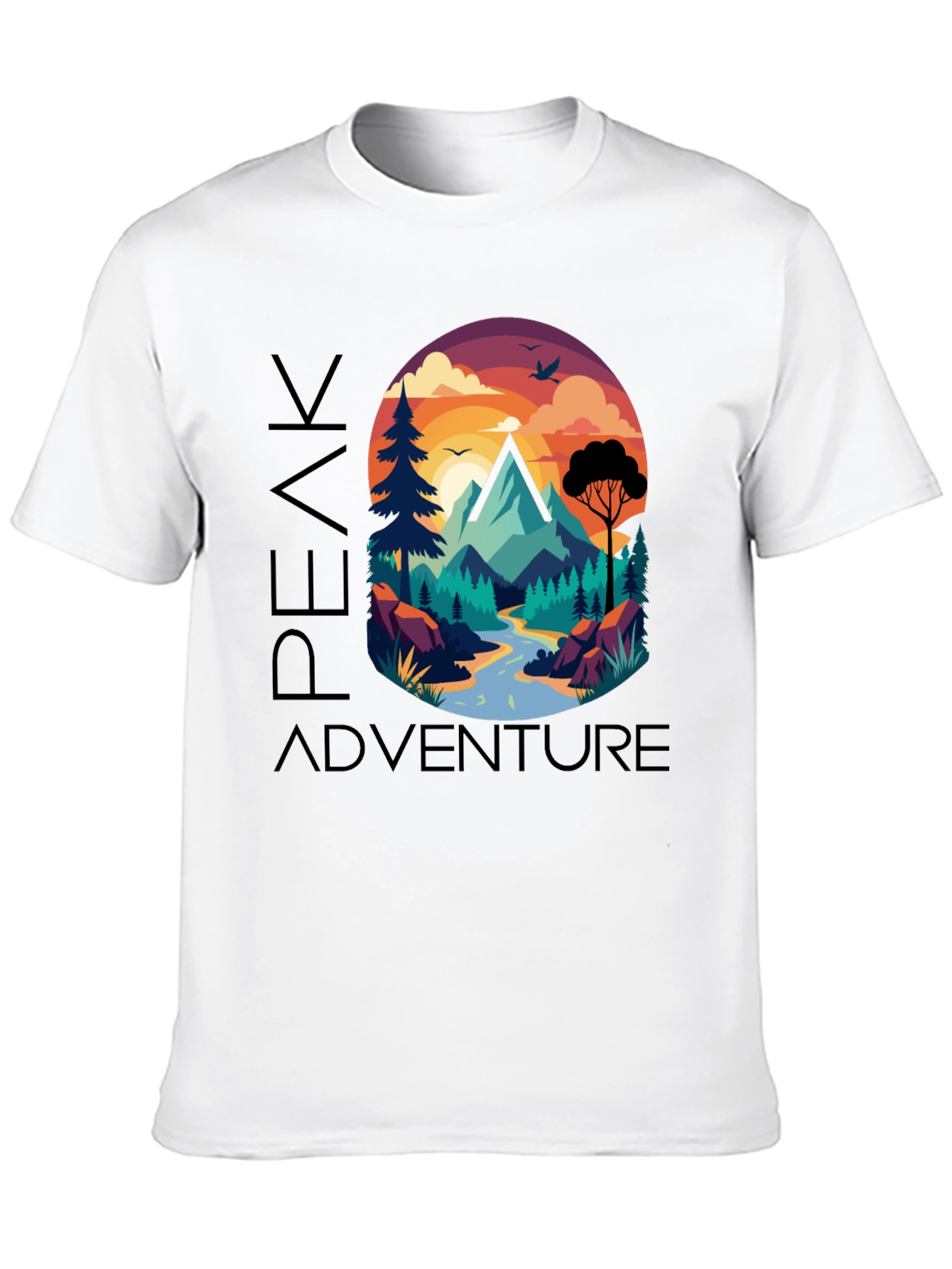 Peak Adventure Graphic T-Shirt