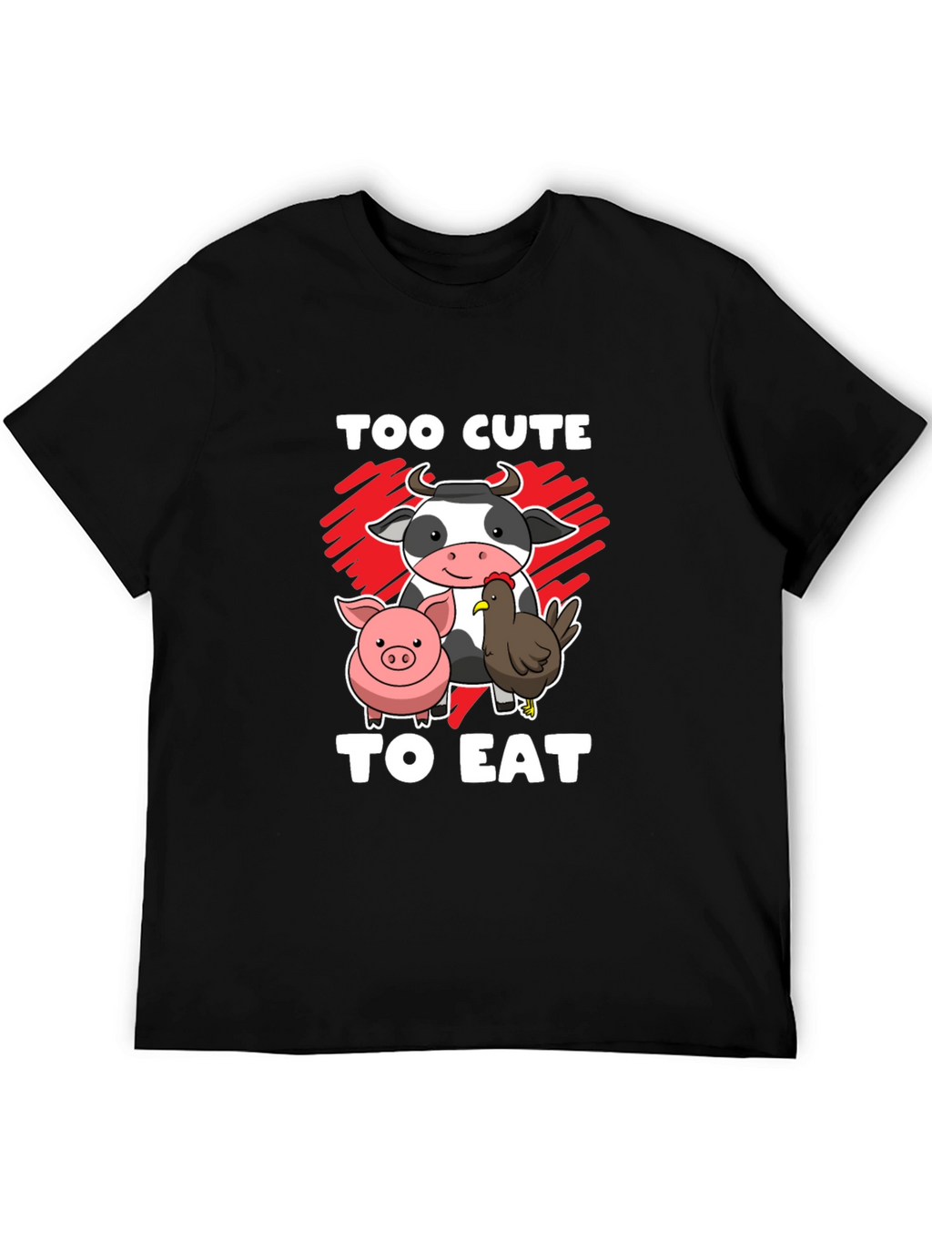 Too Cute To Eat Graphic T-Shirt