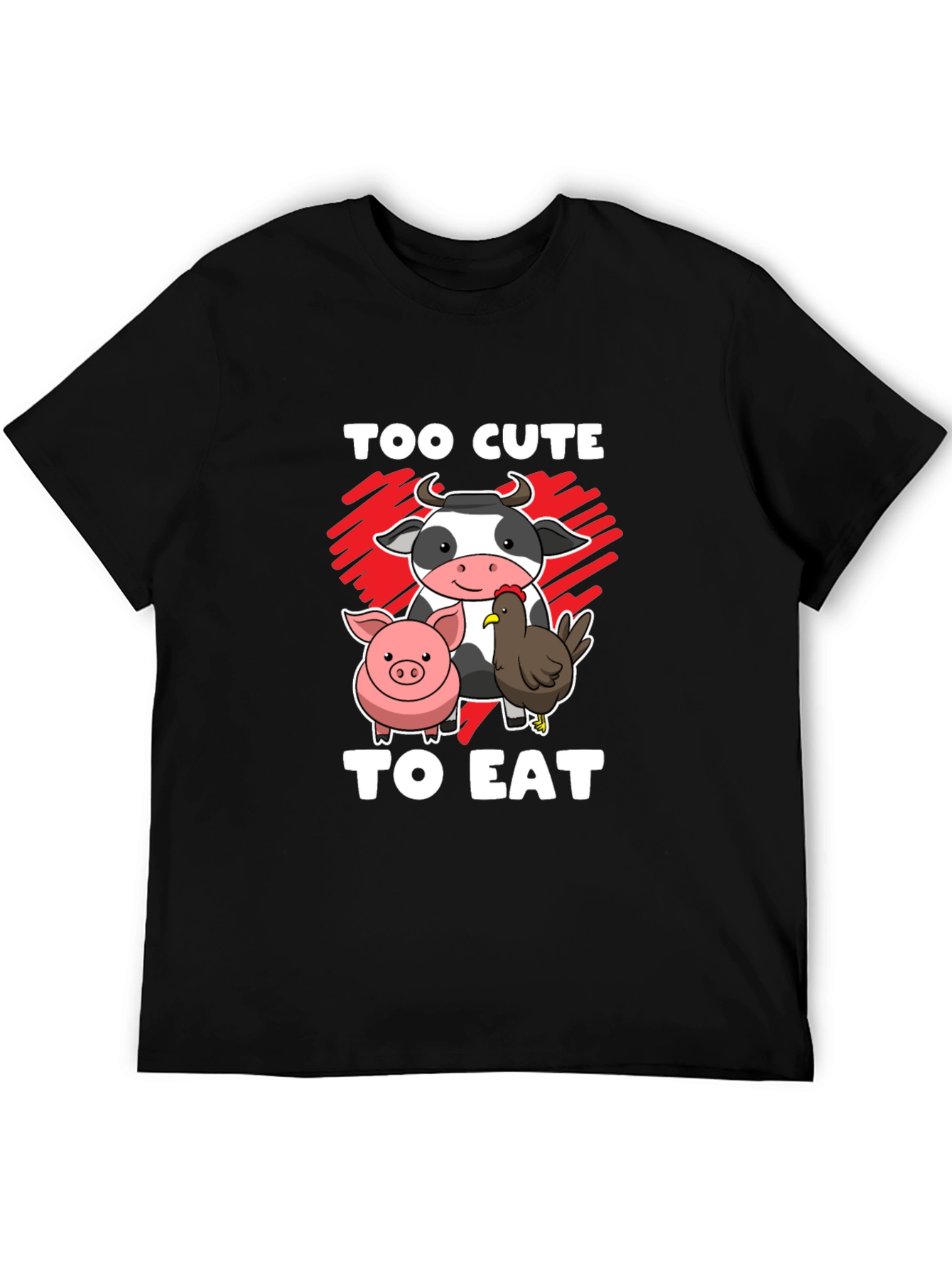 Too Cute To Eat Graphic T-Shirt