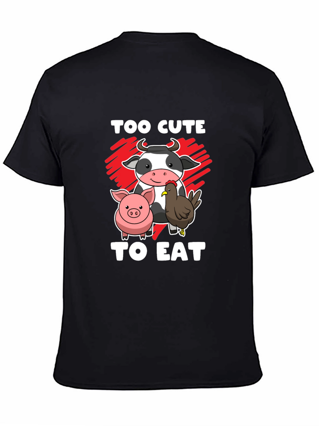 Too Cute To Eat Graphic T-Shirt
