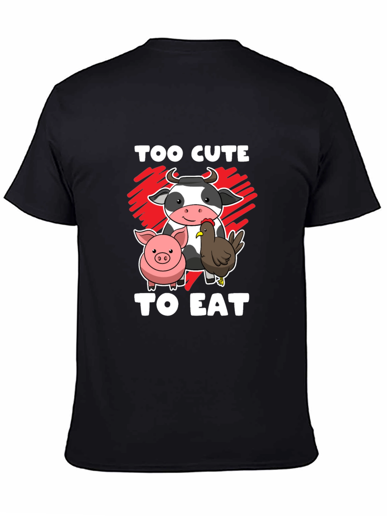 Too Cute To Eat Graphic T-Shirt