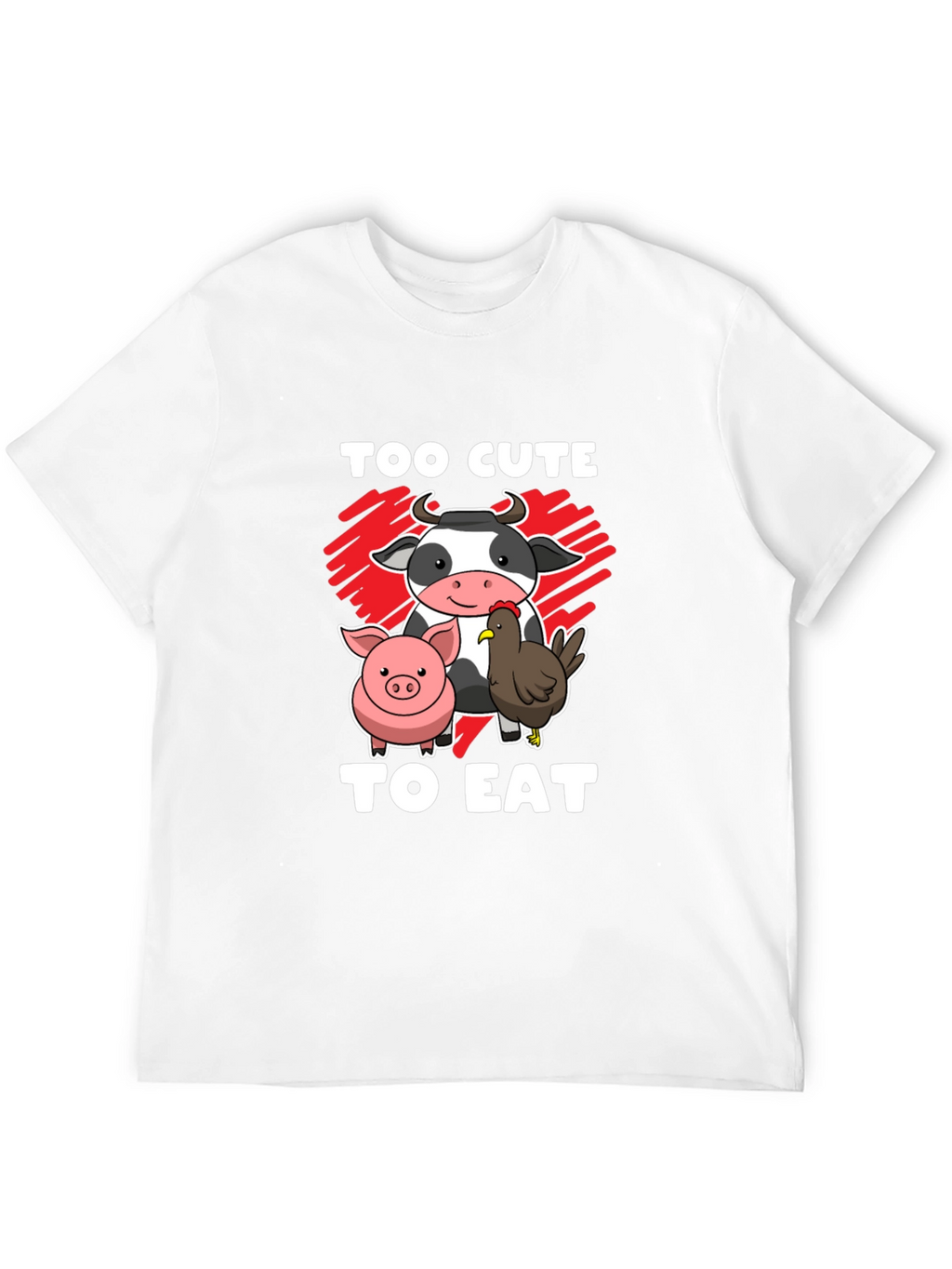 Too Cute To Eat Graphic T-Shirt