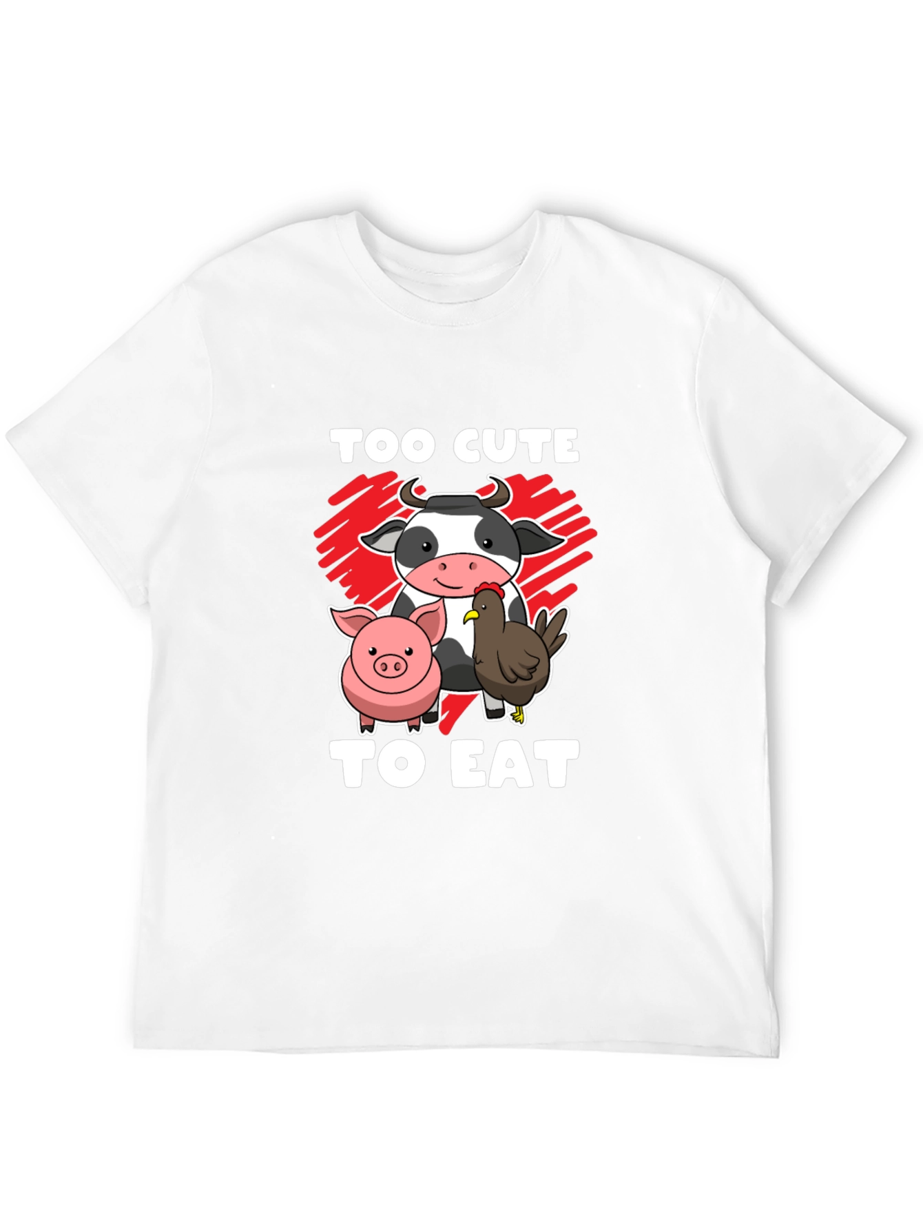 Too Cute To Eat Graphic T-Shirt