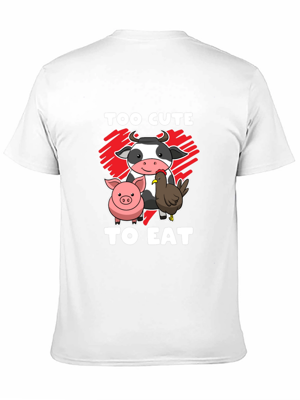 Too Cute To Eat Graphic T-Shirt