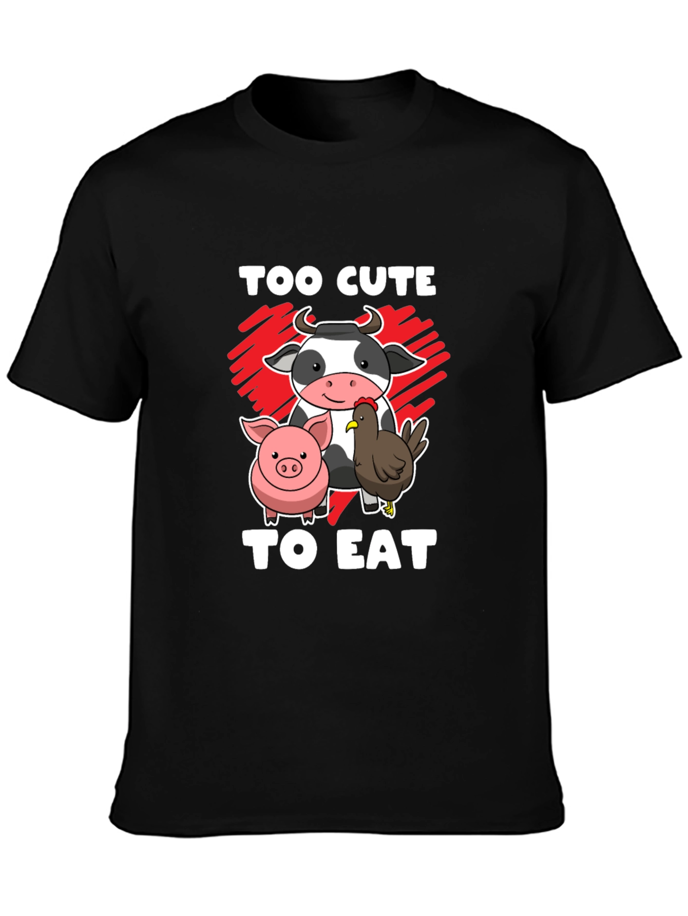 Too Cute To Eat Graphic T-Shirt