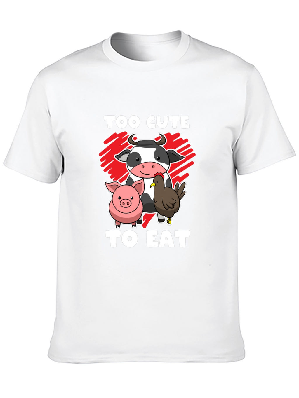 Too Cute To Eat Graphic T-Shirt