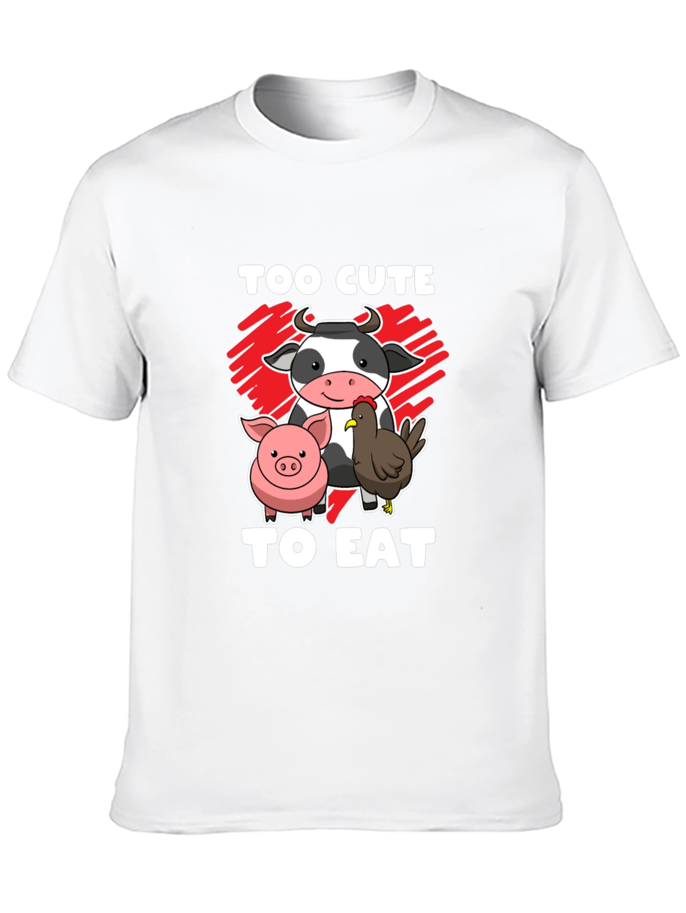 Too Cute To Eat Graphic T-Shirt