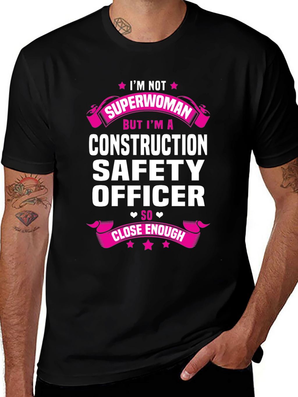Funny Construction Safety Officer T-Shirt
