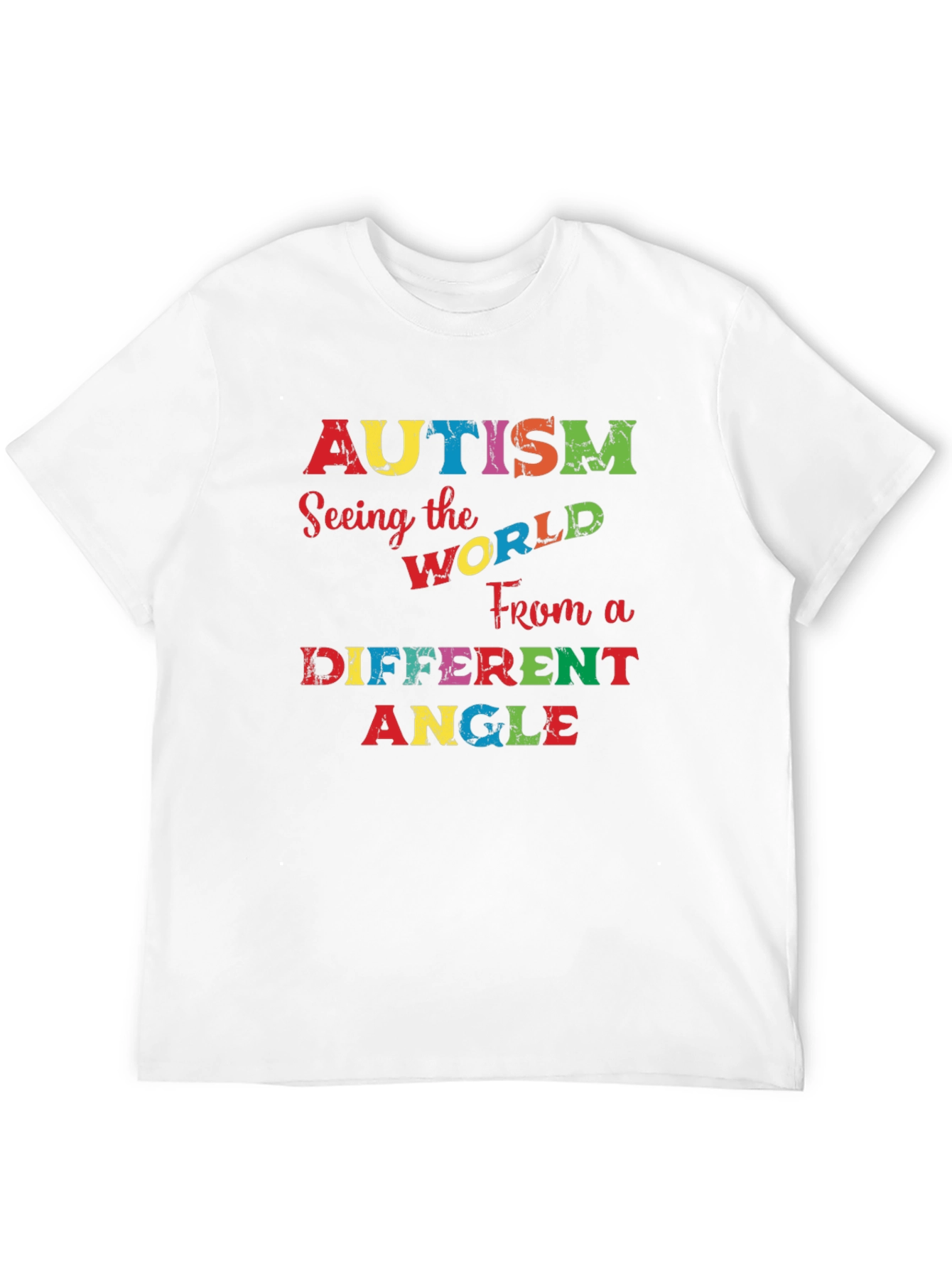 Autism Awareness Graphic Tee - Seeing the World Differently