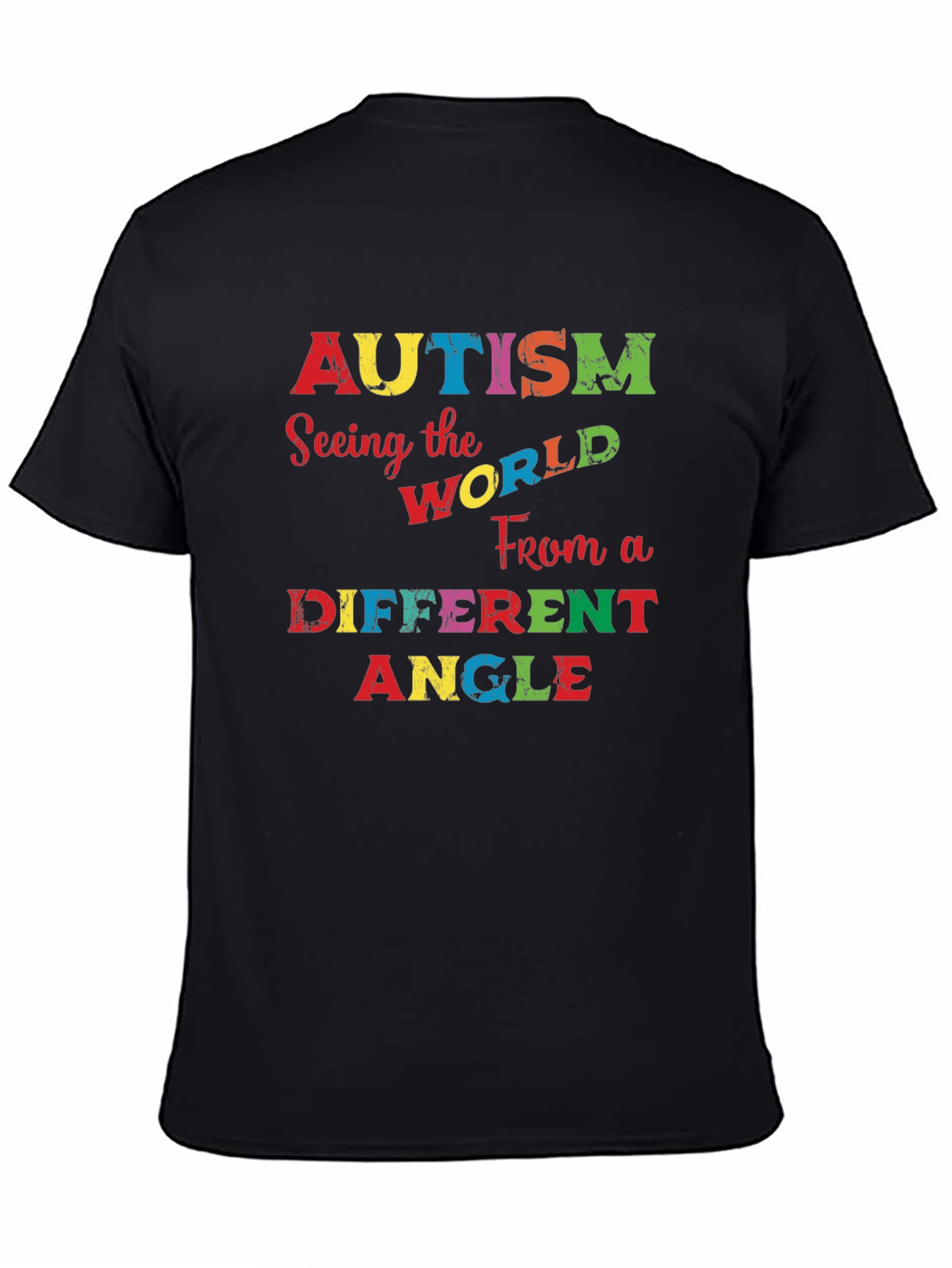 Autism Awareness Graphic Tee - Seeing the World Differently