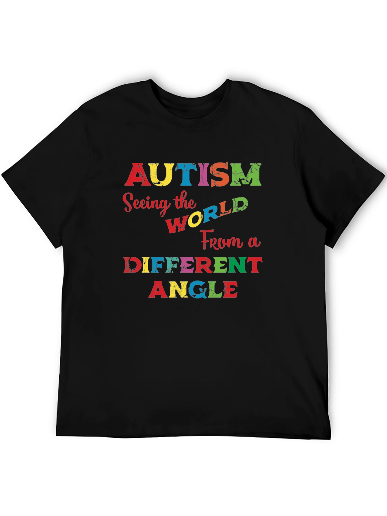 Autism Awareness Graphic Tee - Seeing the World Differently