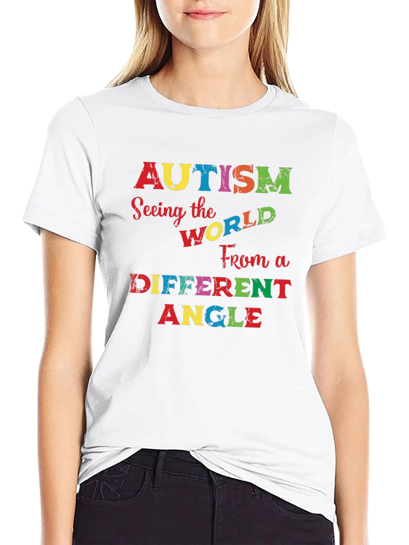 Autism Awareness Graphic Tee - Seeing the World Differently