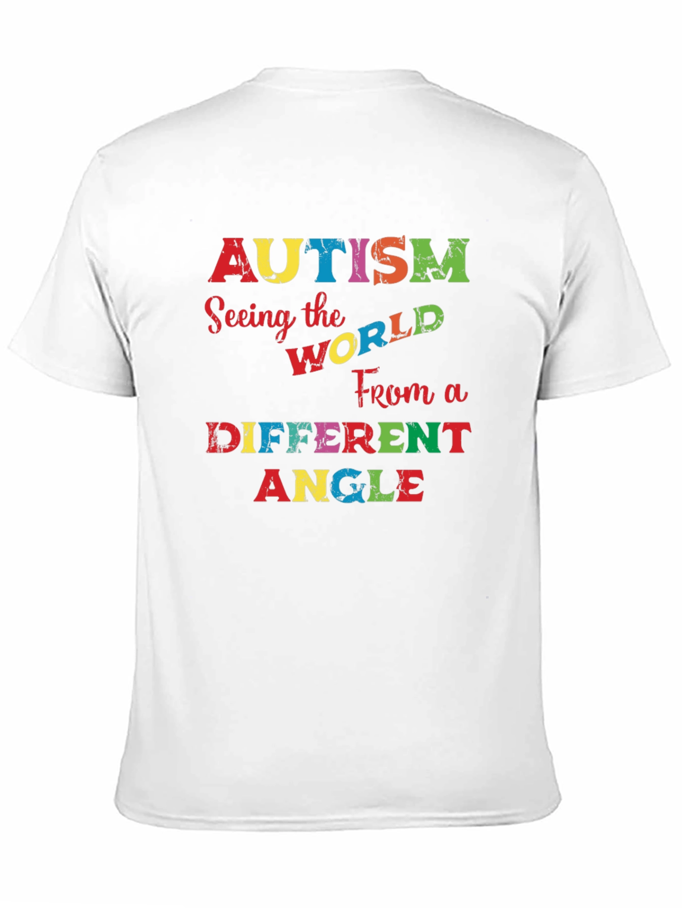 Autism Awareness Graphic Tee - Seeing the World Differently