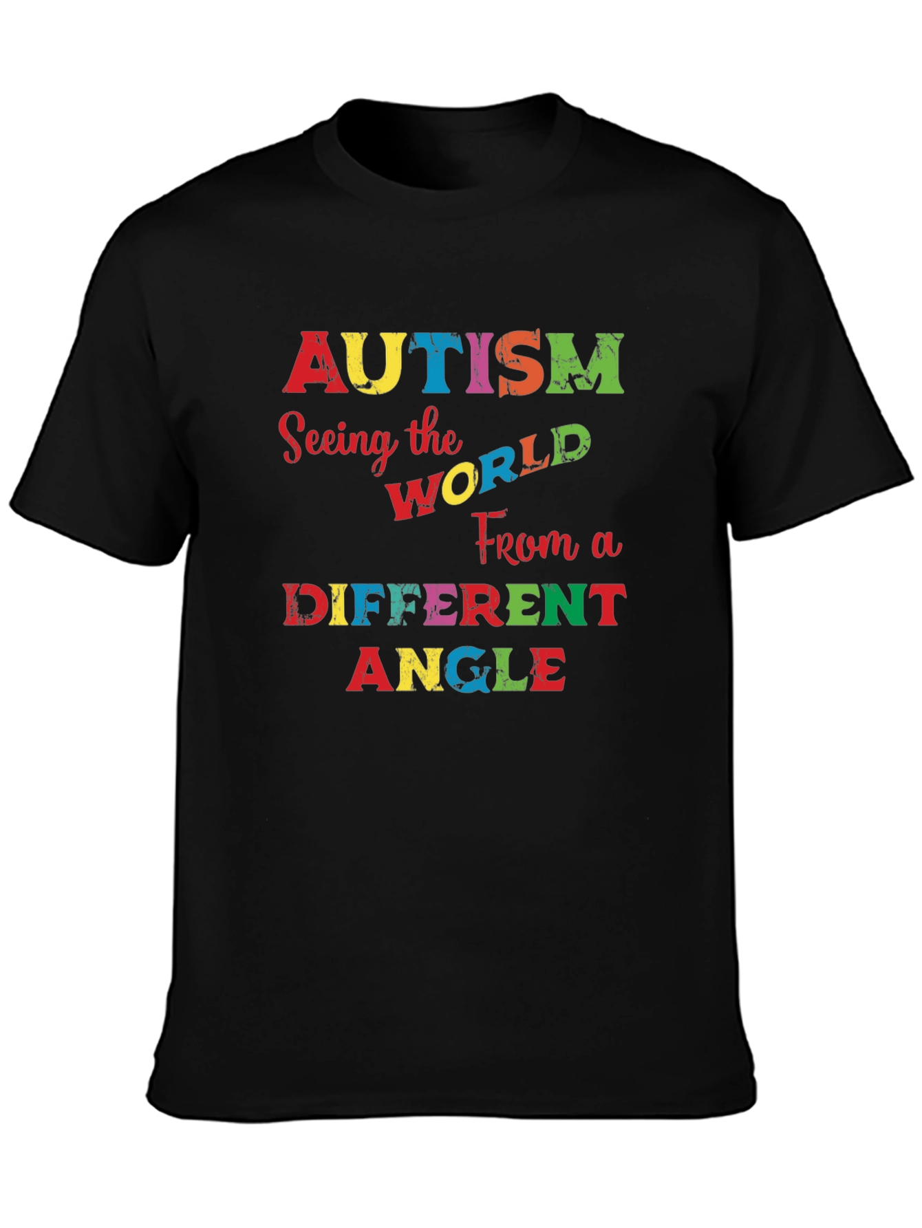 Autism Awareness Graphic Tee - Seeing the World Differently