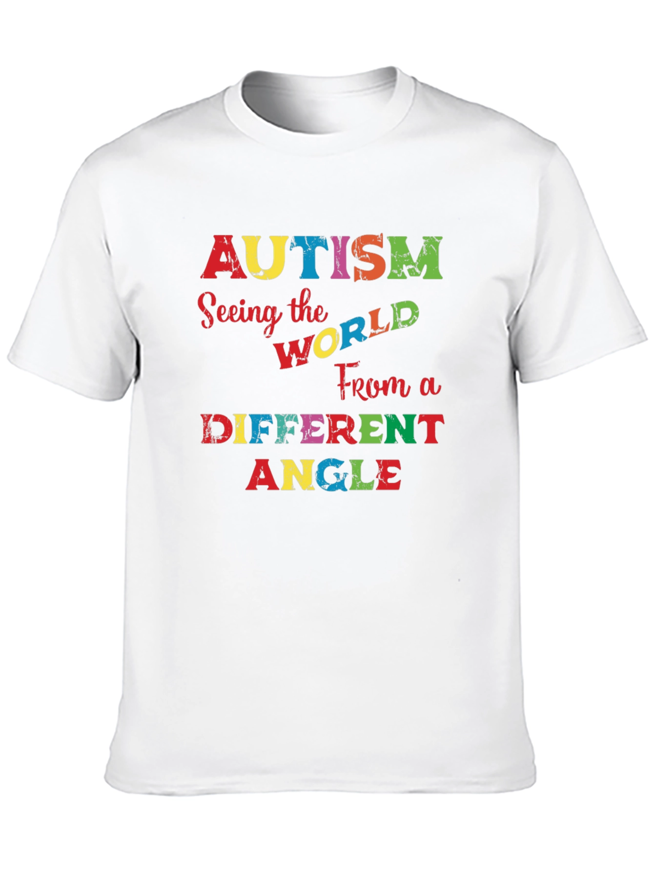 Autism Awareness Graphic Tee - Seeing the World Differently